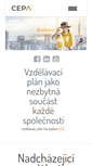 Mobile Screenshot of ce-pa.cz